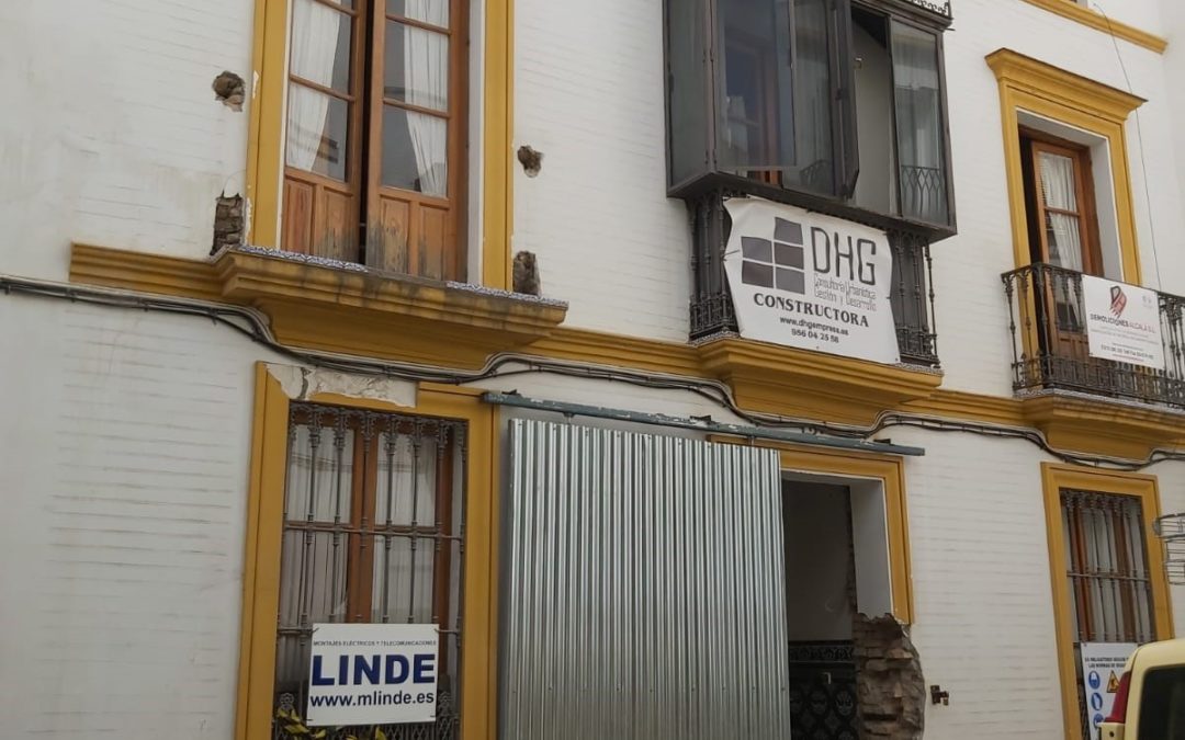 Rehabilitacion edificio calle Bailen Sevilla